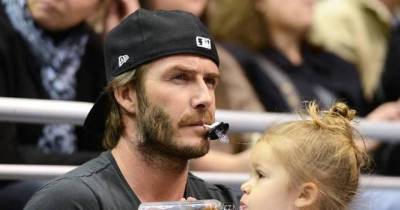David Beckham Criticized By Fans Over Irresponsible Behavior For Video With Daughter Harper On Instagram