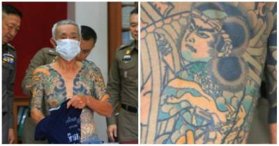 The Hidden Meanings Behind The Tattoos On This Arrested Yakuza Boss Will Surprise You