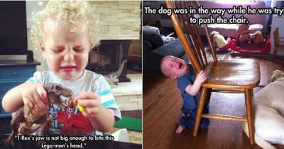 Kids Having The Cutest Little Meltdowns Ever.