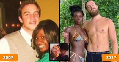 Couple&rsquo;s 10th Anniversary Earns Viral Fame With Then-And-Now Images