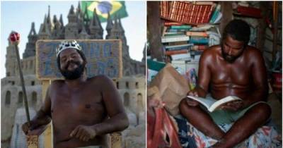 Meet The Man Who Has Lived Inside A Sand Castle For More Than 20 Years