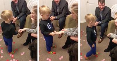 4-Year-Old Hilariously Shuts Down Mom Asking For His Blessing To Get Married