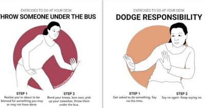 With These Great Exercises, You Can Stay In Shape At Work Without Ever Leaving Your Desk