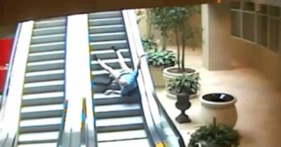 Some People Just Don't Know How To Act On An Escalator