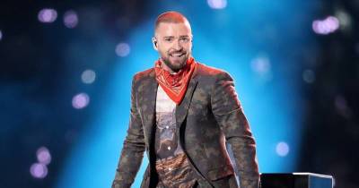 During Super Bowl Half Time Show, Justin Timberlake Turns Minneapolis Purple To Pay Tribute To The "Purple Rain" Singer Prince