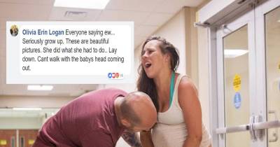Mom Delivers Baby On Hospital Floor After She Can't Make It To Maternity Ward And The Pictures Are Breathtaking