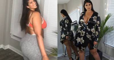 Plus Sized Model Shares "Untouched Pictures," Exposing Difference Between Air-Brushed Pictures And Real Pictures