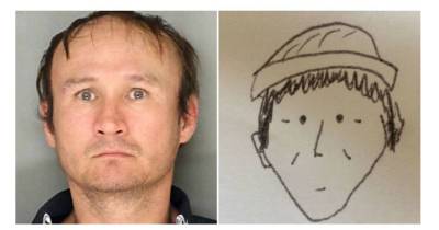 This Hilariously Bad Police Sketch Actually Helped Cops Catch Suspect