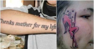 Let These Terrible Tattoos Serve As A Lesson To Anyone Debating Getting Something Stupid Tattooed. Don't Do It.