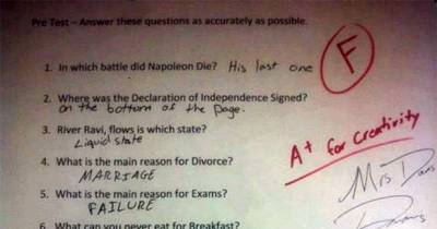 These Could Possibly Be The Funniest Exam Answers Of All Time