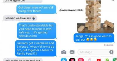 Guy Texts His Brother Big News And The Conversation Turns Into A Hilarious Conversation About The Value Of Pulling Out