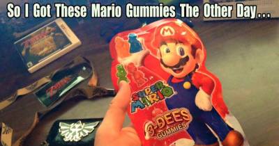 Man Buys Mario Gummies And Has More Fun Than You Would Playing A Mario Video Game