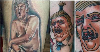 Trump Tattoos: The Only Thing Scarier Is The Man Himself