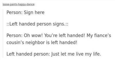 Only Left-Handed People Understand These Struggles