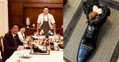 Japan's Prime Minister Highly Offended By Israel After Being Served Food In A Shoe
