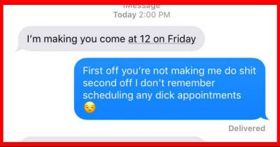 This Guy Has To Quit His Job After He Assumed His Boss's Text Was A "D*ck Appointment."