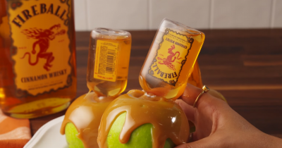Caramel Apples Infused With Fireball Whiskey Is Probably The Greatest Thing Ever!