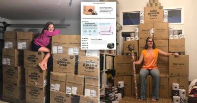 Australian Couple Accidentally Orders 2000 Toilet Rolls Amid Coronavirus Panic, Builds Themselves A Fake Throne