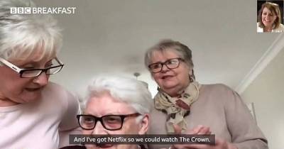 Three Elderly Women Move In Together Because They Don't Want To Self Isolate Alone