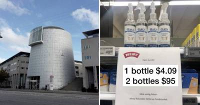 Supermarket In Denmark Comes Up With A Genius Hack To Tackle Hand Sanitizer Hoarders