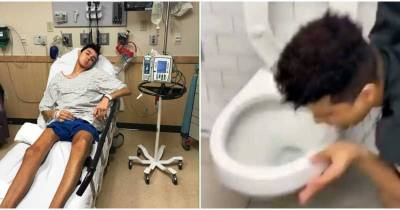 21-Year Old Who Licked The Toilet Bowl For "Coronvirus Challenge" Has Tested Positive For The Virus