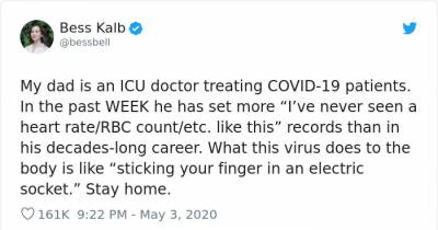 Before You Consider Rejoining Crowd During This Pandemic, Take A Look At This Message Of ICU Doctor&rsquo;s Daughter&rsquo;s Viral Thread
