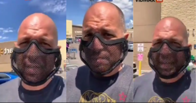 Florida Man Wears Mesh Mask And Goes To Walmart To Protest 'Hitler Type' Mask Law Requirement