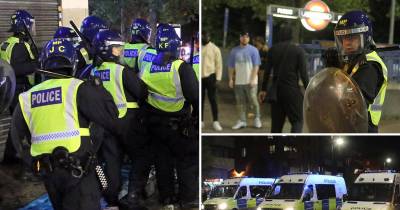 Two Officers Injured As Riot Police Pelted With Bottles At Illegal Rave