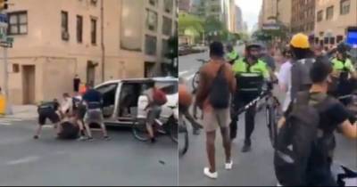 NYPD Under Scrutiny After Being Filmed &lsquo;Abducting&rsquo; Protester By Dragging Her Into Unmarked Van