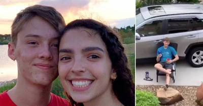 Boyfriend Sits Outside Girlfriend's Window Every Day As She Recovers From Coronavirus