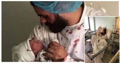 Couple Welcomed Their Firstborn a Quarter of an Hour Before The Explosion and Survived Miraculously
