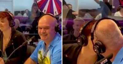 Bizarre Moment When Woman Makes Out With Dad On Live Radio Show To Win A Prize Of $1000