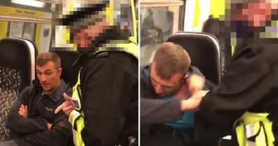 Police Use Pepper Spray On A Man Who Refused To Wear Facemask Over Alleged Medical Condition