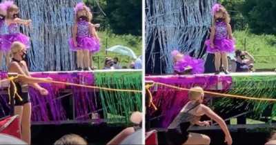 4-Year-Old Girl Trending On TikTok For Not Moving A Single Muscle On Stage During Dance Show At School