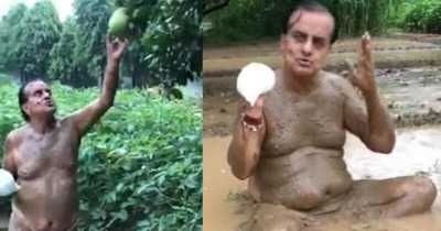 Indian Politician Who Said Bathing In Mud Protects Against Covid-19 Tests Positive