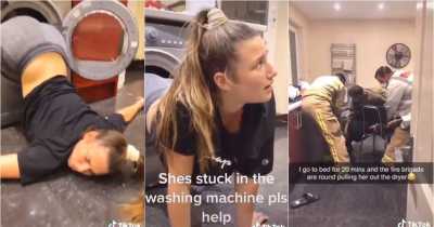 Firefighters Called To Rescue A Student Who Got Stuck In A Tumble Dryer