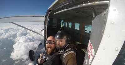 Man Overcomes Fear Of Heights By Skydiving To Raise Money For His Terminally Ill Stepson
