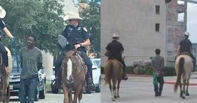 Black Man Suing Texas City White Police For $1M After Cop Led Him Through Streets On A Rope