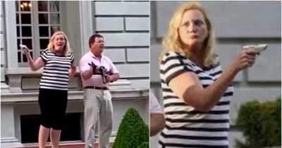 Couple, Who Pointed Guns At The Black Lives Matter Protesters, Charged For Exhibiting Guns And Tampering With Evidence