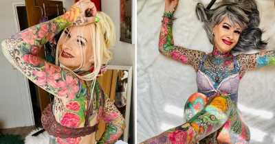 Woman, 55, Who&rsquo;s Spent Almost $39,000 (&pound;30,000) On Tattoos Often Gets Asked If Her Genitals Are Inked