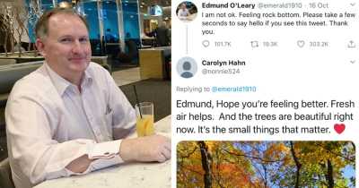 Unemployed Dad Who Tweeted Saying He Was 'Not OK' Receives Over 100,000 Replies