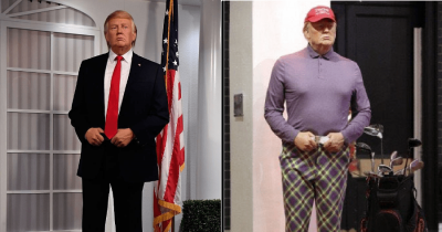 Madame Tussauds Put Trump In Golfing Attire After Election Loss