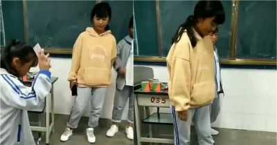 School In China Sparked Controversy For Forcing Students To Slam Their Phones Onto The Floor After They Brought Them Into The Classroom