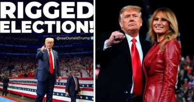 Melania Trump &lsquo;Just Wants To Go Home' Whereas Donald Trump Still Trying To Prove That Elections Are Rigged
