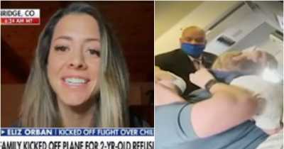 Couple Kicked Off The Plane After Two-Year-Old Refuses To Wear Mask