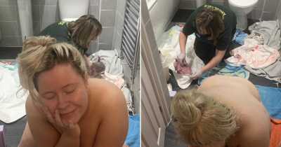 Mom Gives Birth In Washroom After Mistaking Labor Pain With Need To Poop