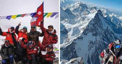 Nepalese Climbers Make History Climbing The Deadly K2 In Winter