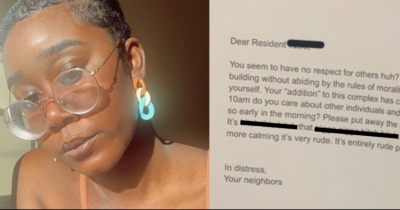 Black Boston Woman Receives Racist Letter From Neighbor Complaining About Her Using Blender At 10 am