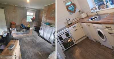 Single Mother Of Two Reveals Stunning Results Of &pound;4,000 Renovation She Carried Out Herself