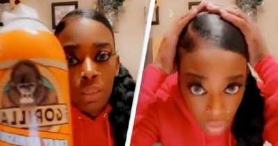 TikToker Used 'Gorilla Glue' Instead of Hairspray, Her Hair Now So Tight And Stuck It's Giving Her Headaches